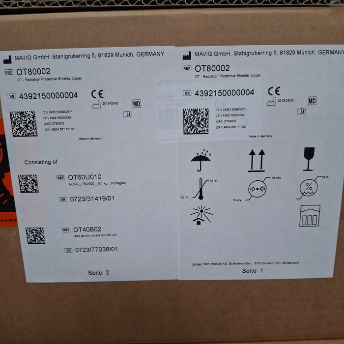 Mavig Portegra2 Radiation Protective Shields