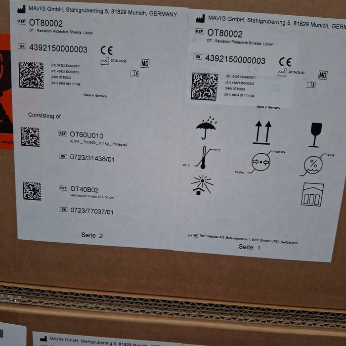 Mavig Portegra2 Radiation Protective Shields