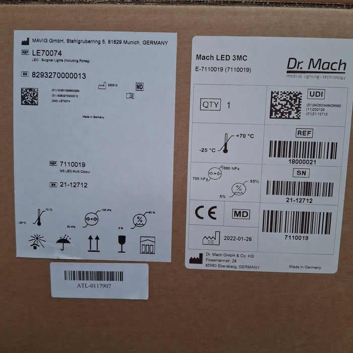 Dr. Mach LED 3 MC Surgical Light