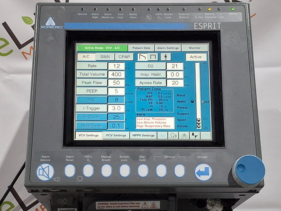 Respironics Respironics Esprit Ventilator Respiratory reLink Medical