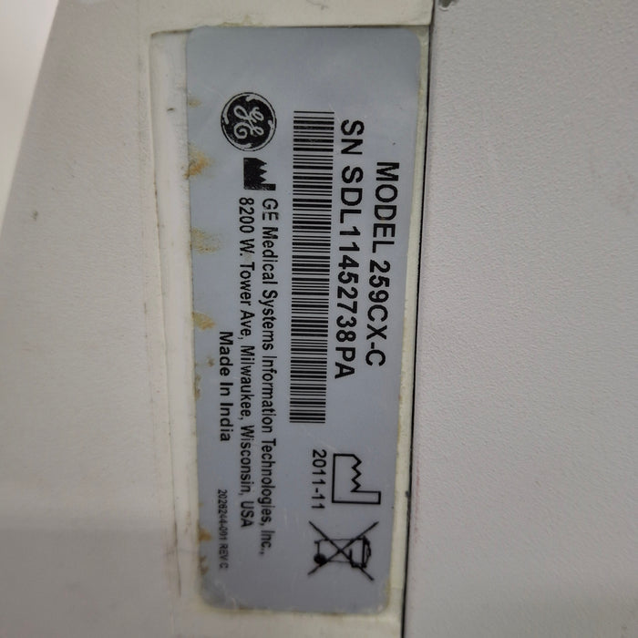 GE Healthcare GE Healthcare Corometrics 250cx Series Model 259cx-c Fetal Monitor Patient Monitors reLink Medical