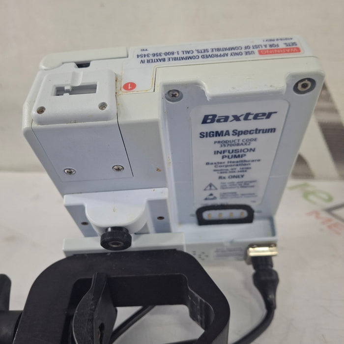 Baxter Baxter Sigma Spectrum 8.00.04 w/o Battery Infusion Pump Infusion Pump reLink Medical