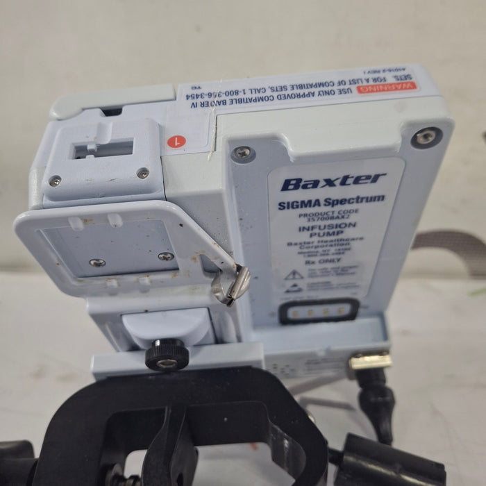 Baxter Sigma Spectrum 8.01.00 w/o Battery Infusion Pump