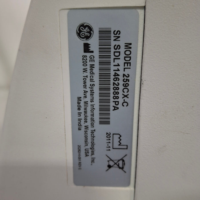 GE Healthcare GE Healthcare Corometrics 250cx Series Model 259cx-c Fetal Monitor Patient Monitors reLink Medical