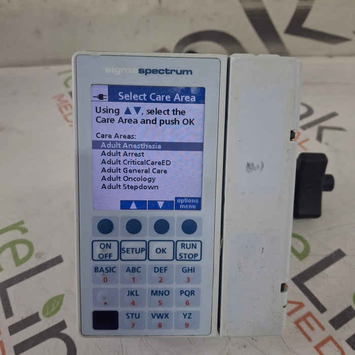 Baxter Sigma Spectrum 8.01.00 w/o Battery Infusion Pump