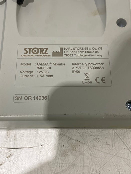 Karl Storz 8403 ZX C-MAC Monitor
