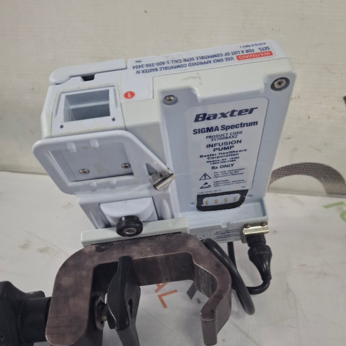 Baxter Sigma Spectrum 8.01.00 w/o Battery Infusion Pump