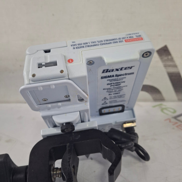 Baxter Sigma Spectrum 8.01.00 w/o Battery Infusion Pump