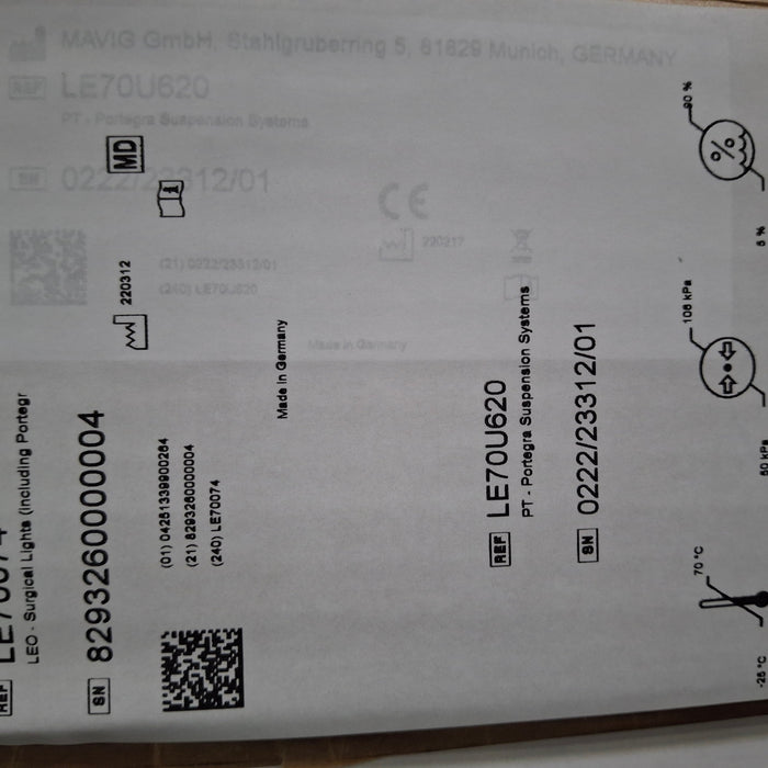 Mavig Portegra2 Suspension Arm