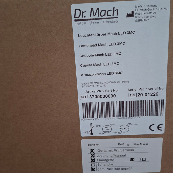 Dr. Mach Dr. Mach LED 3 MC Surgical Light Surgical & Exam Lights reLink Medical