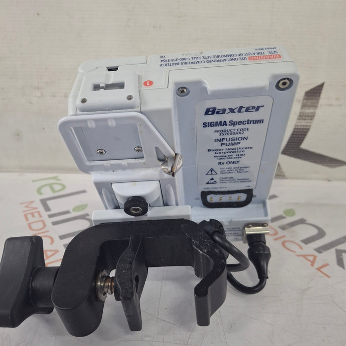 Baxter Sigma Spectrum 8.01.00 w/o Battery Infusion Pump