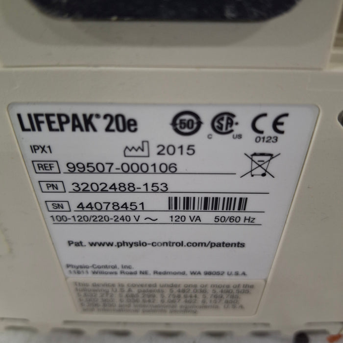 Physio-Control Physio-Control LifePak 20e Defibrillator Defibrillators reLink Medical