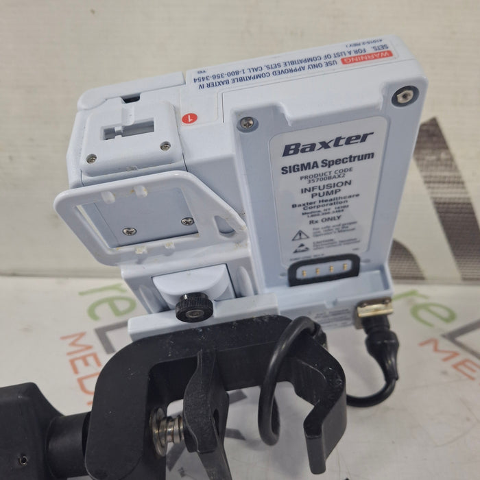 Baxter Sigma Spectrum 8.01.00 w/o Battery Infusion Pump