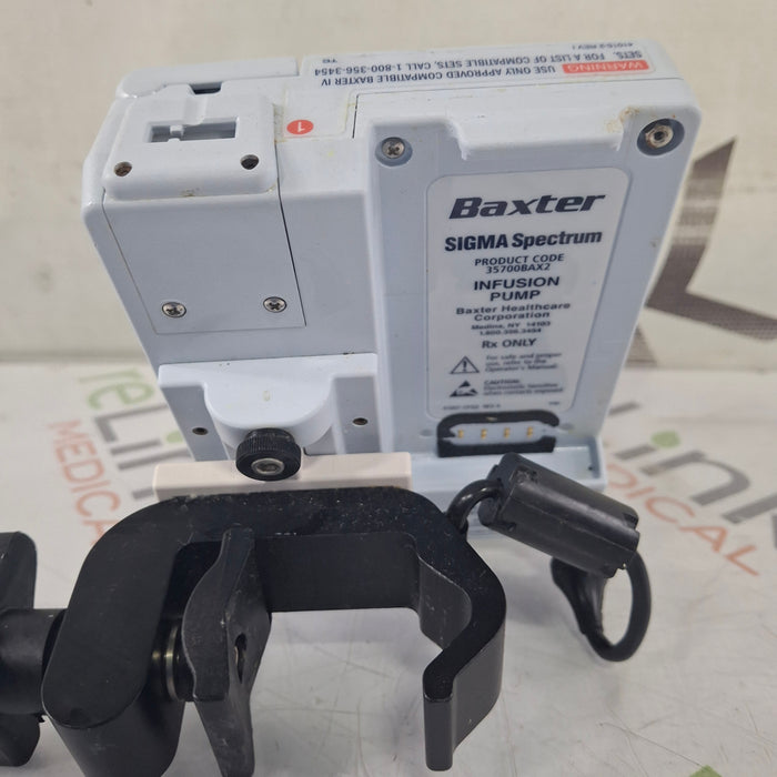 Baxter Sigma Spectrum 8.01.00 w/o Battery Infusion Pump