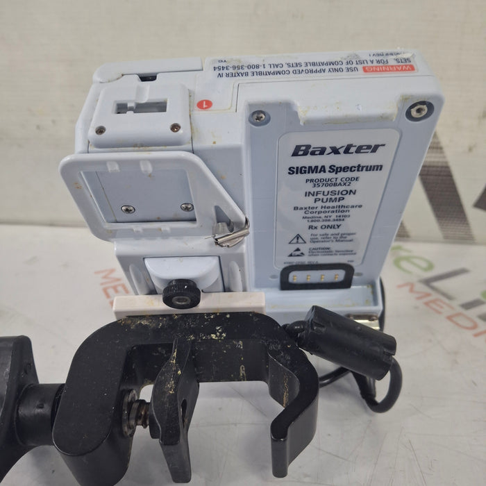 Baxter Sigma Spectrum 8.01.00 w/o Battery Infusion Pump