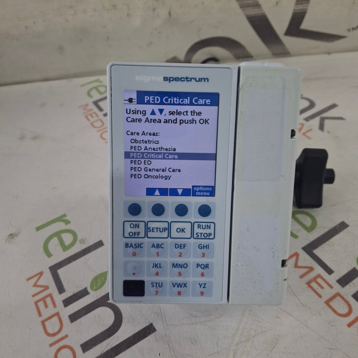 Baxter Sigma Spectrum 8.01.00 w/o Battery Infusion Pump