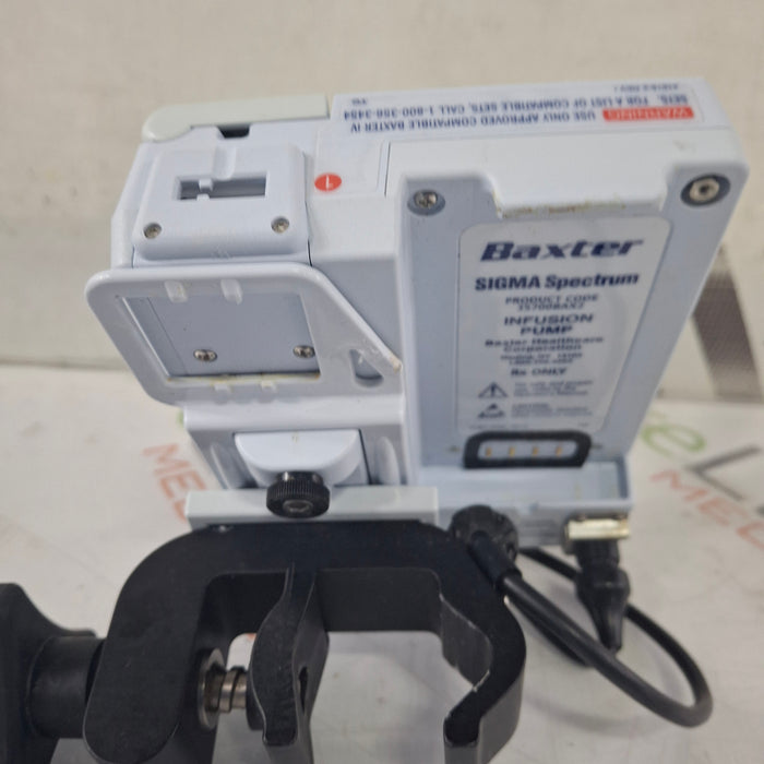 Baxter Sigma Spectrum 8.01.00 w/o Battery Infusion Pump