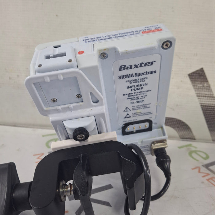 Baxter Sigma Spectrum 8.01.00 w/o Battery Infusion Pump