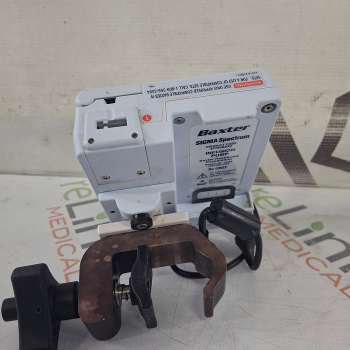 Baxter Sigma Spectrum 8.01.00 w/o Battery Infusion Pump