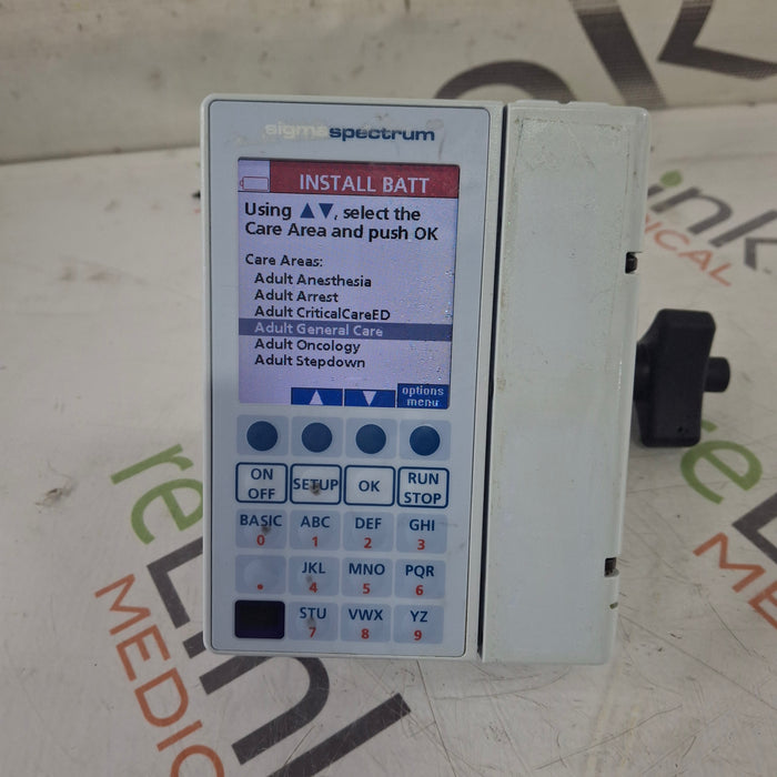 Baxter Sigma Spectrum 8.01.00 w/o Battery Infusion Pump