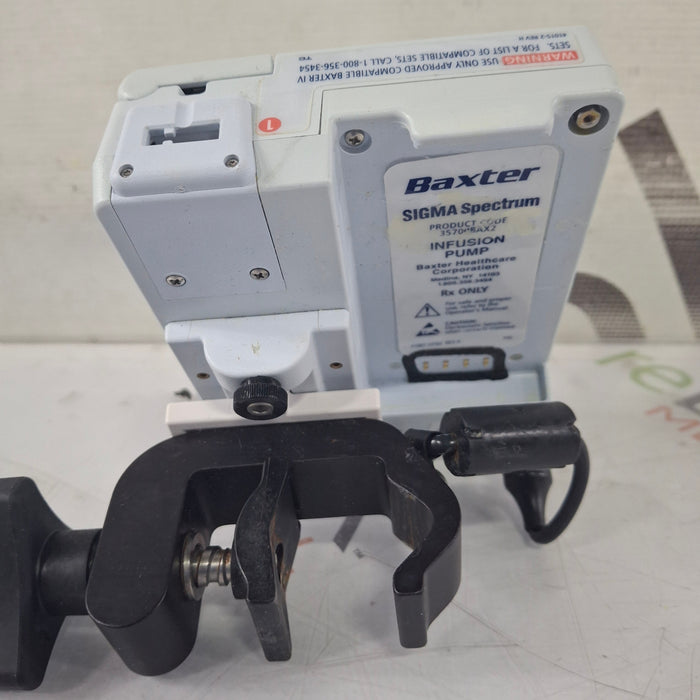 Baxter Sigma Spectrum 8.01.00 w/o Battery Infusion Pump
