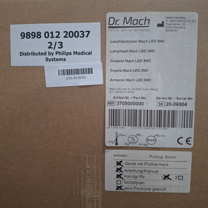 Dr. Mach LED 3 MC Surgical Light