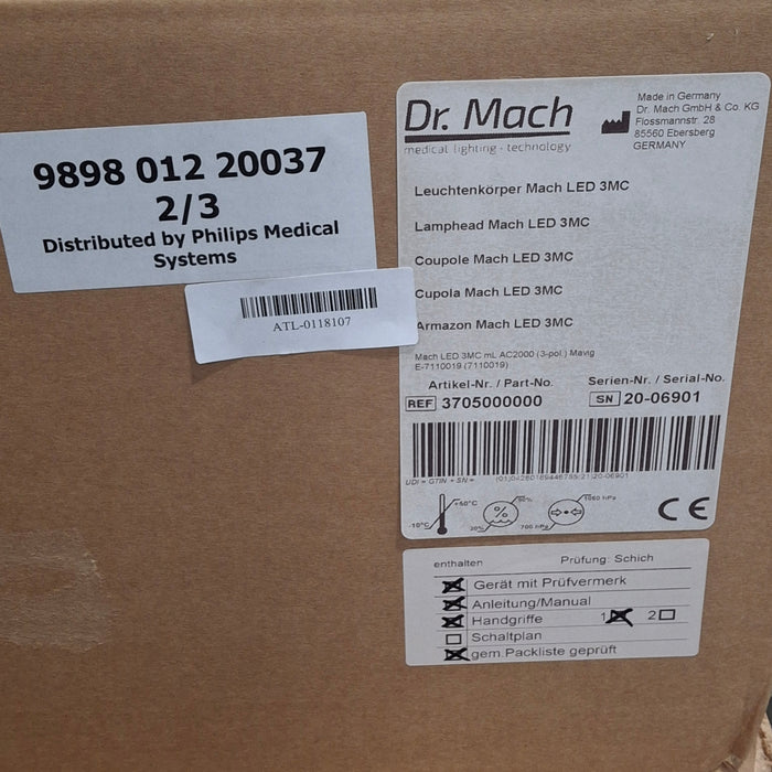 Dr. Mach Dr. Mach LED 3 MC Surgical Light Surgical & Exam Lights reLink Medical