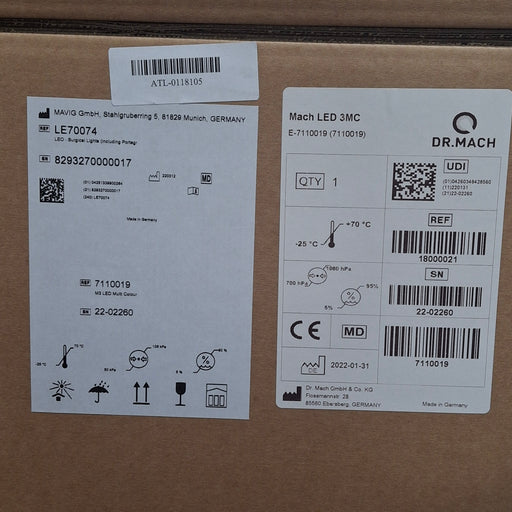 Dr. Mach Dr. Mach LED 3 MC Surgical Light Surgical & Exam Lights reLink Medical