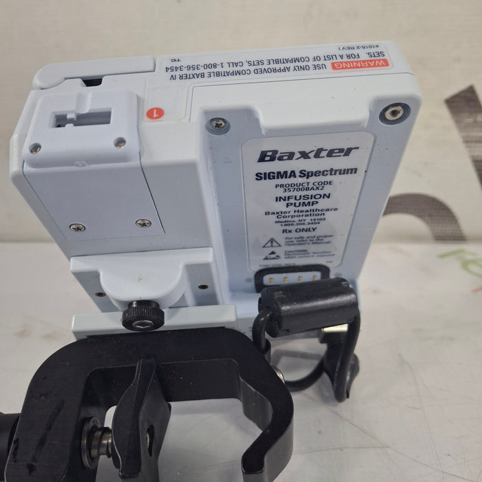 Baxter Sigma Spectrum 8.01.00 w/o Battery Infusion Pump