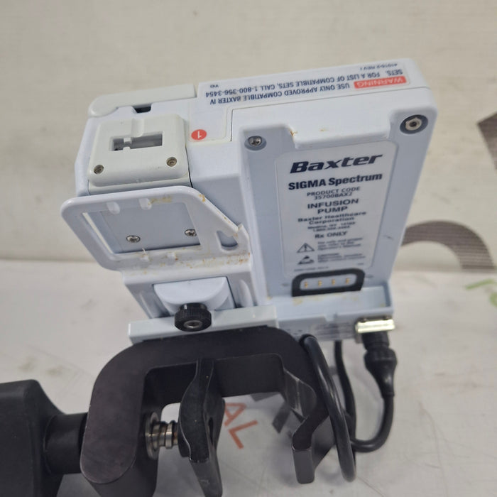 Baxter Sigma Spectrum 8.01.00 w/o Battery Infusion Pump