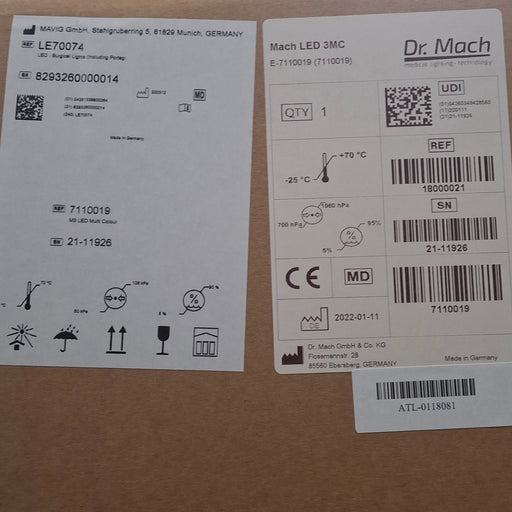 Dr. Mach Dr. Mach LED 3 MC Surgical Light Surgical & Exam Lights reLink Medical