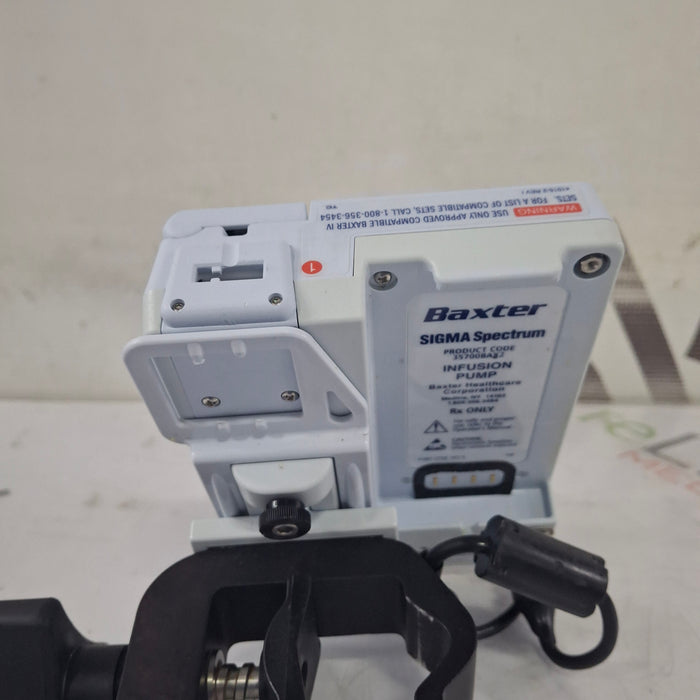 Baxter Sigma Spectrum 8.01.00 w/o Battery Infusion Pump