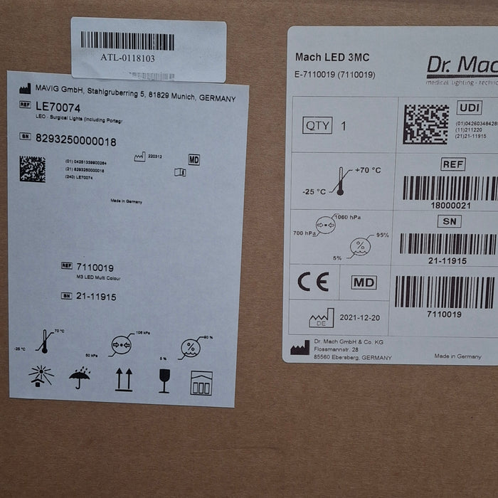 Dr. Mach LED 3 MC Surgical Light