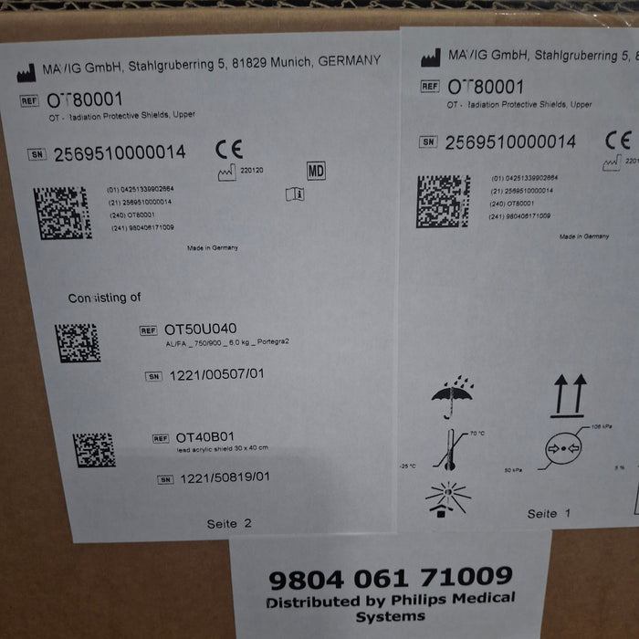 Mavig OT80001 Radiation Protective Shields