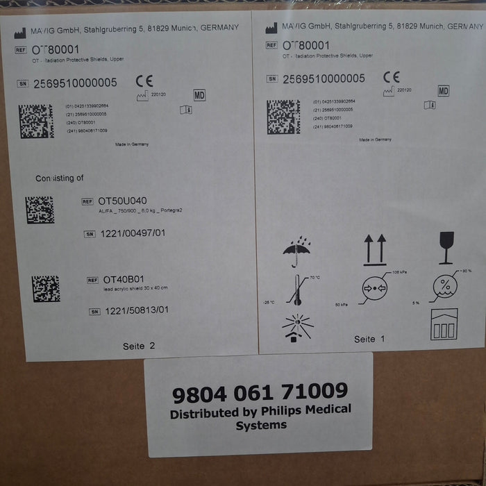 Mavig OT80001 Radiation Protective Shields