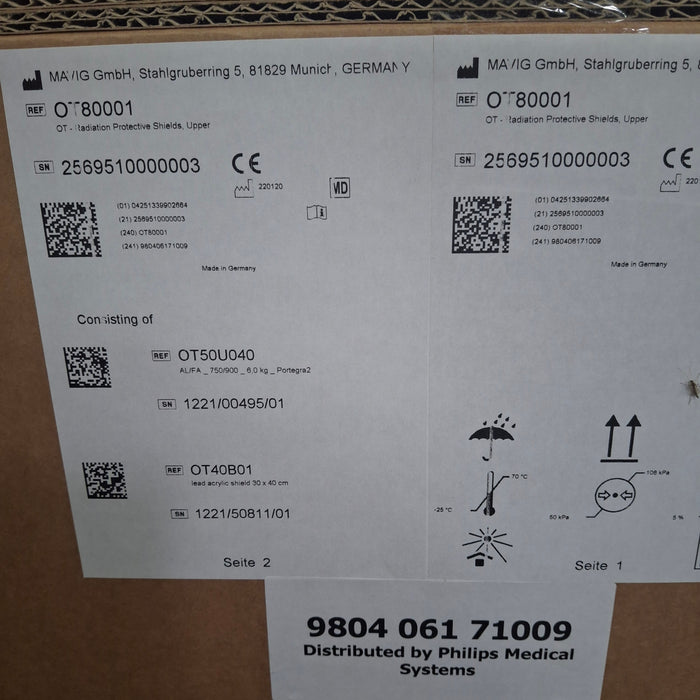 Mavig OT80001 Radiation Protective Shields