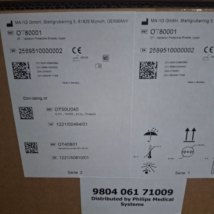 Mavig OT80001 Radiation Protective Shields