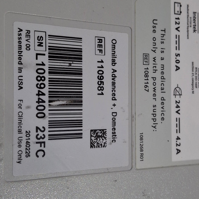 Philips Philips Respironics OmniLab Advanced + System One Ventilator Respiratory reLink Medical