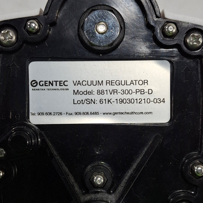 Gentec Gentec Vacuum Regulator Suction Regulators Respiratory reLink Medical