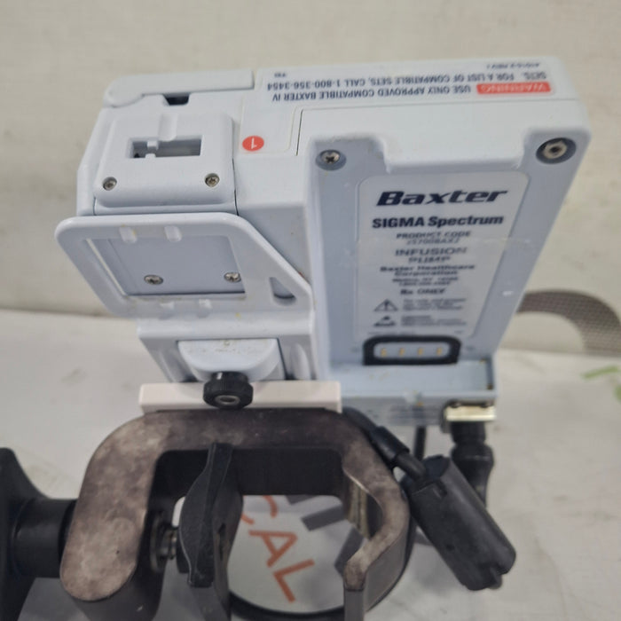 Baxter Sigma Spectrum 8.00.04 w/o Battery Infusion Pump