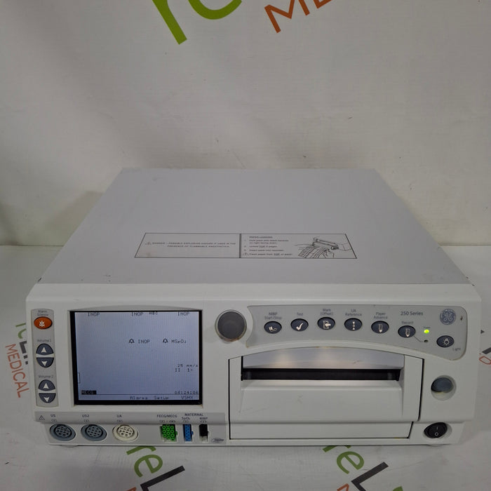 GE Healthcare Corometrics 250cx Series Model 259cx Fetal Monitor