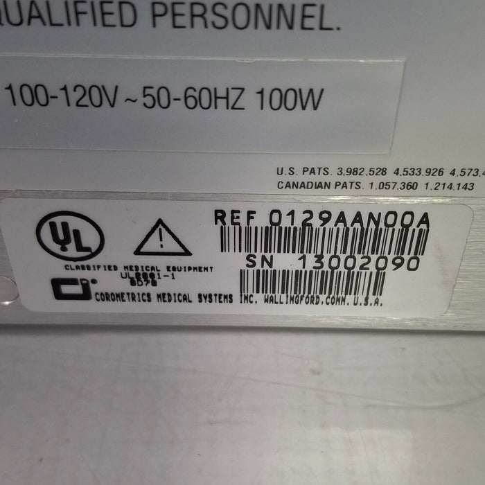 GE Healthcare Corometrics 120 Model 129 Fetal Monitor