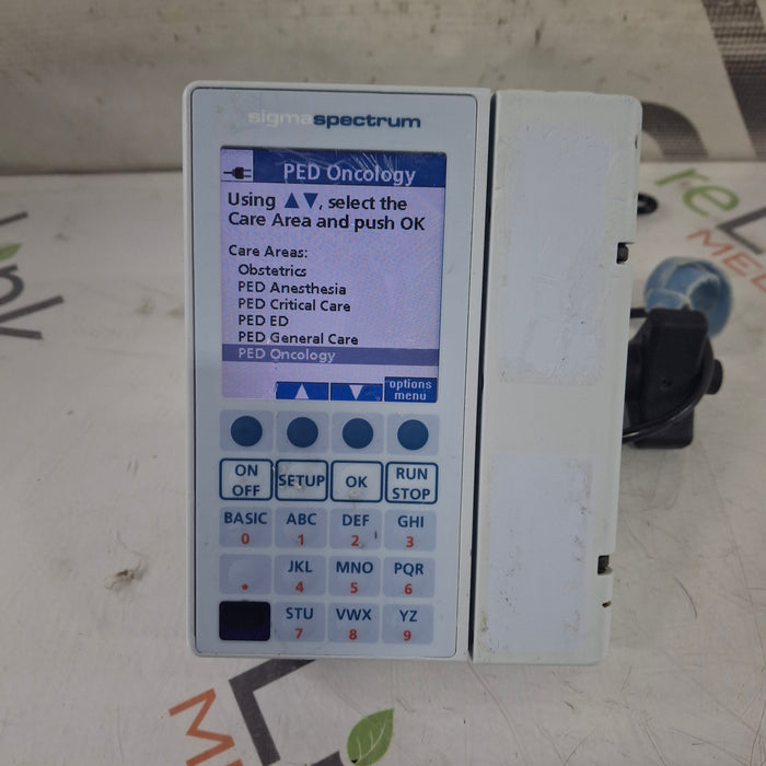 Baxter Baxter Sigma Spectrum 8.00.03 w/o Battery Infusion Pump Infusion Pump reLink Medical