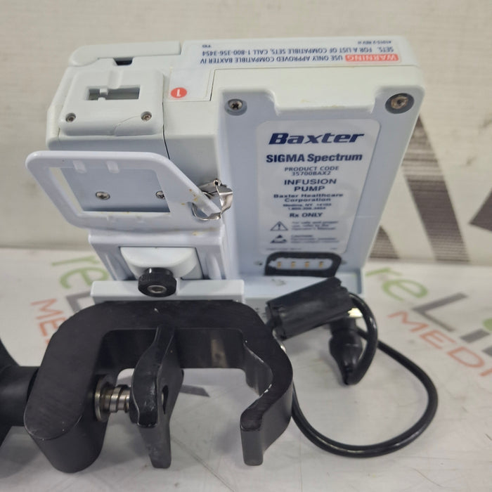 Baxter Baxter Sigma Spectrum 8.00.03 w/o Battery Infusion Pump Infusion Pump reLink Medical