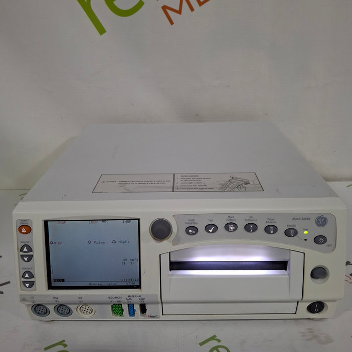 GE Healthcare Corometrics 250cx Series Model 259cx Fetal Monitor