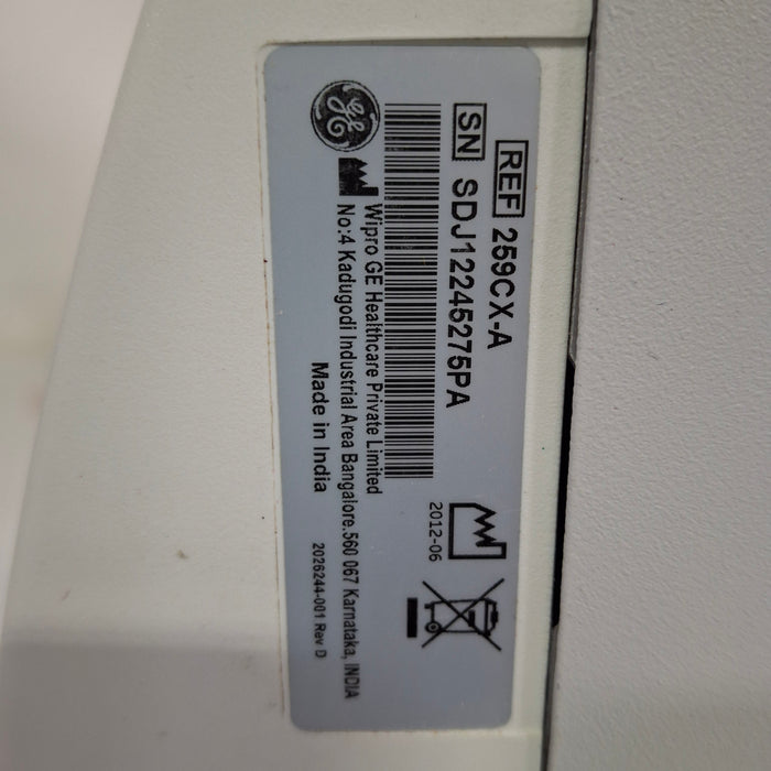 GE Healthcare Corometrics 250cx Series Model 259cx Fetal Monitor