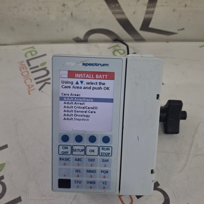 Baxter Baxter Sigma Spectrum 8.01.00 w/o Battery Infusion Pump Infusion Pump reLink Medical