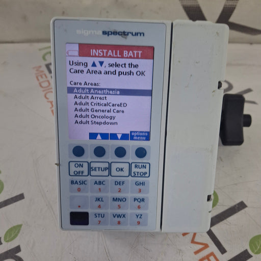 Baxter Baxter Sigma Spectrum 8.00.03 w/o Battery Infusion Pump Infusion Pump reLink Medical