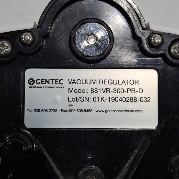 Gentec Gentec Vacuum Regulator Suction Regulators Respiratory reLink Medical