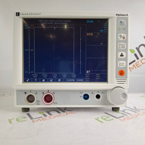 Edwards Lifesciences Edwards Lifesciences Vigilance II Patient Monitor Patient Monitors reLink Medical